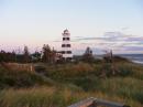 <b>West Point Light House</b><p>
Located on the southwestern tip of Prince Edward Island. Cory VY2/N1URA and Beckie KB1IRZ spent a pleasant vacation at the lighthouse.<br />
Photo courtesy Beckie KB1IRZ.</p>