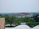 Our southeastern view over the KU campus. We called that our "View to Victory" in hopes of a 6 meter opening to 4-land. It never came. [Duncan MacLachlan, KU0DM, Photo]