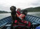 Cezar returning to Nain with Snook and Eiger.