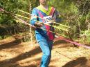 Vadim Afonkin, KB1RLI, will organize and host the 2009 USA and IARU Region 2 Championships near Boston. This photo shows him in the 2 meter starting corridor of the 2008 National Championships near Bastrop, Texas. [Joe Moell, K0OV, Photo]